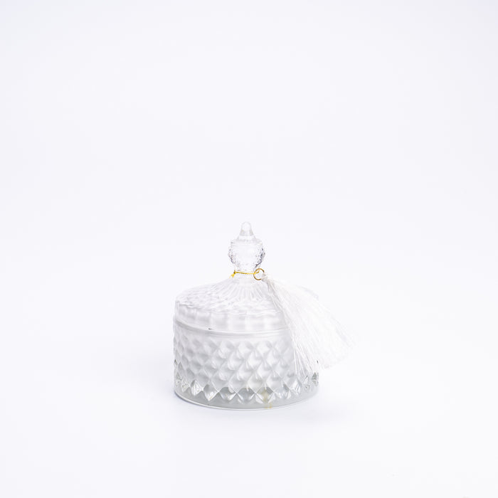 Cofanetto di vetro Bianco 8X10CM