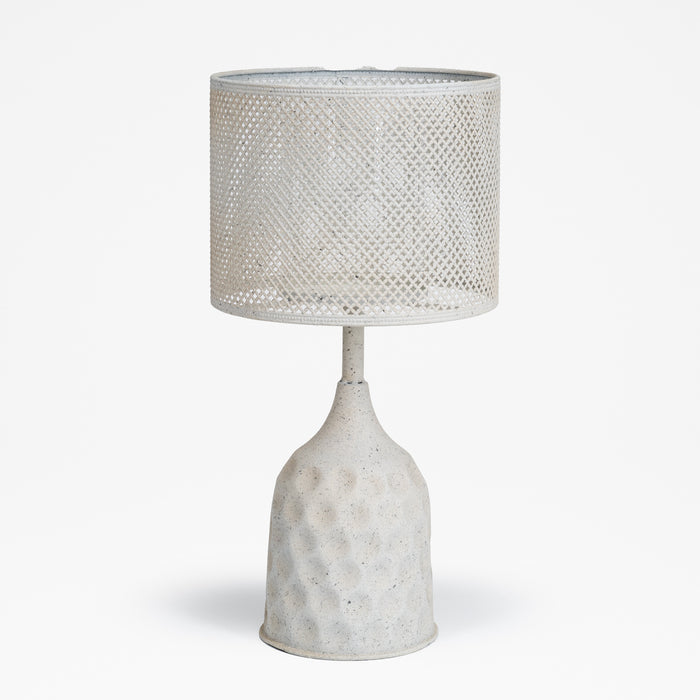 Lampada Porta candela Bianco 24X24X48CM