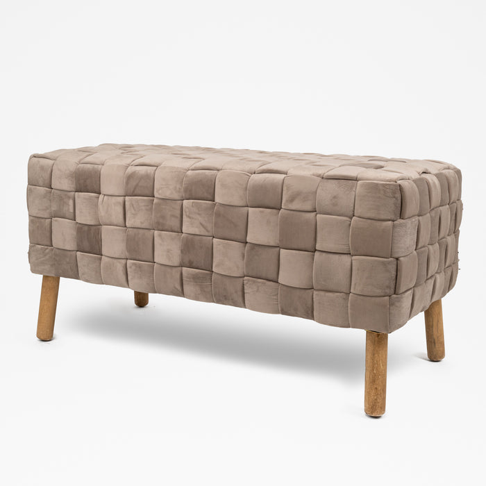 Panca Baule Fango 100X46X48CM