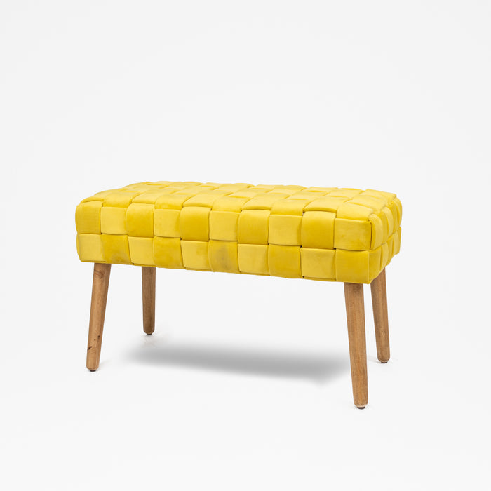 Panca Giallo 76X37X45CM