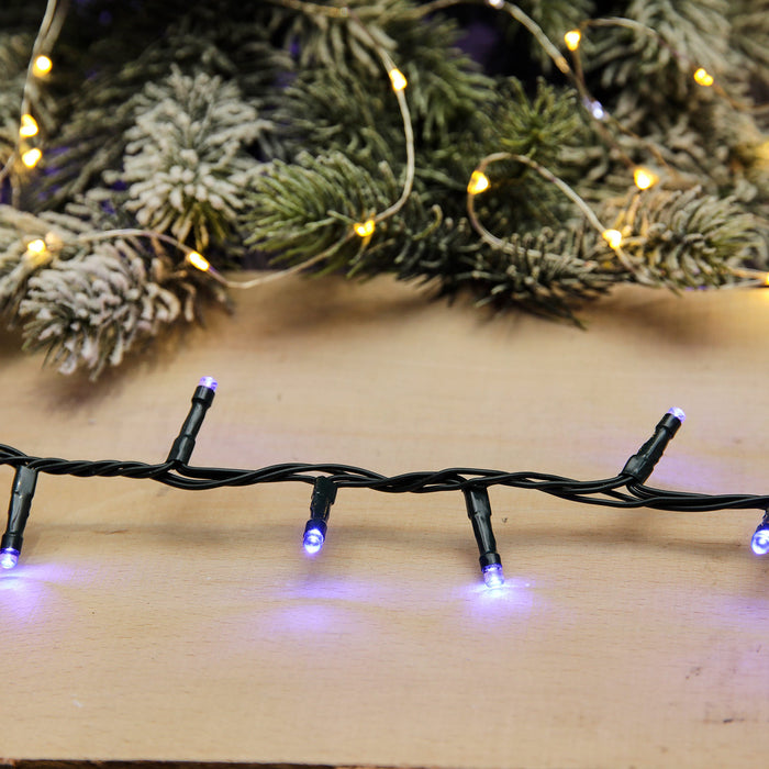 Luce di natale blu 2160 LED 73m