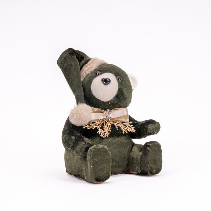 Teddy velluto Verde 16X7X21CM