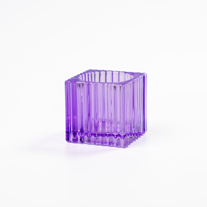 Porta candela tealight Viola 5X5CM