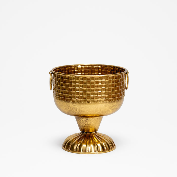 Vaso Coppa Oro retrò 25X25X27CM