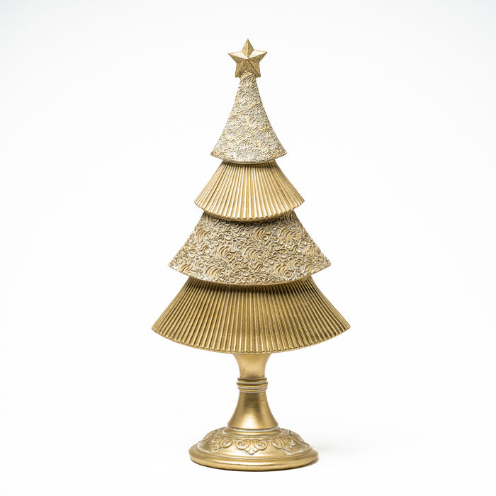 Albero Decorato Rigato 32CM