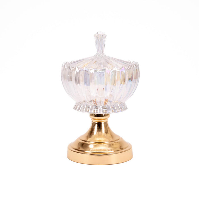 Barattolo decorativo Iridescenti 16X23CM