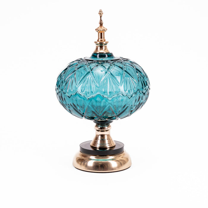 Barattolo sfera decorativo Verde 19X40CM