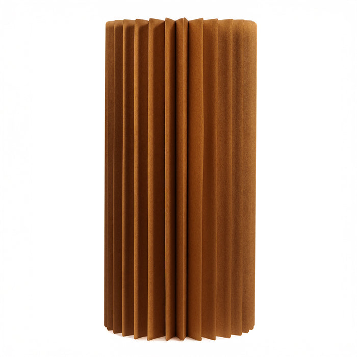 Colonna di carta marrone con Led, D30CMxH60CM