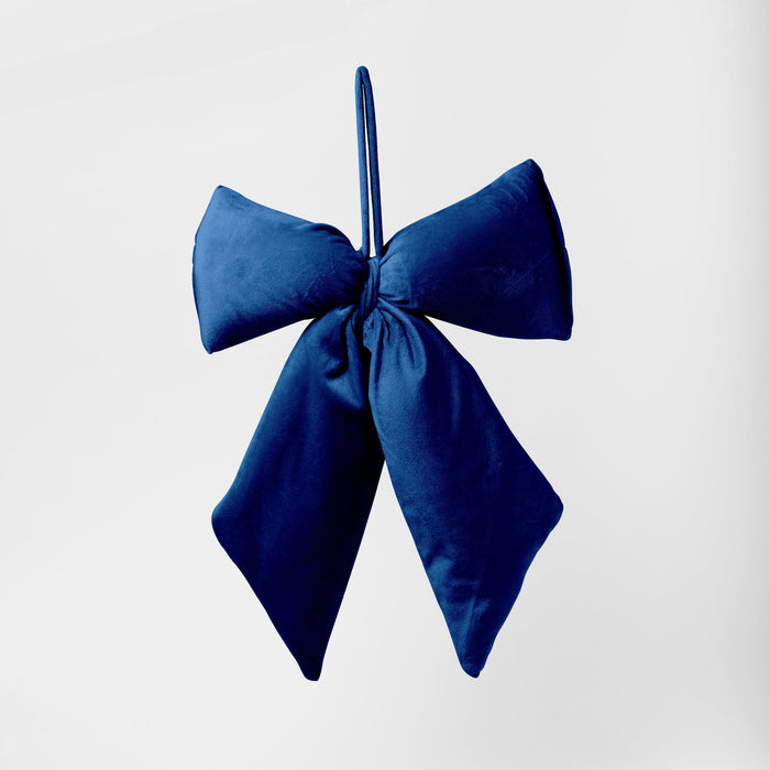 Fiocco in Velluto blu, 52X79CM