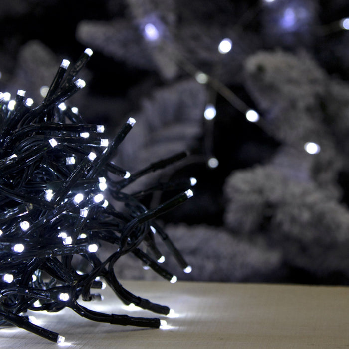Luce di natale cluster Bianca 1500 LED 30cm