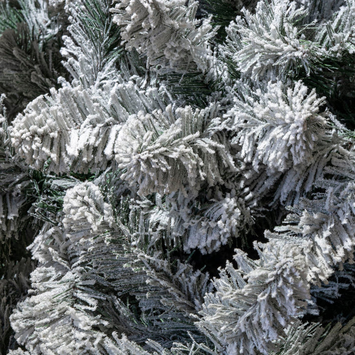 Abete Vejar innevato H 180cm, D.96cm