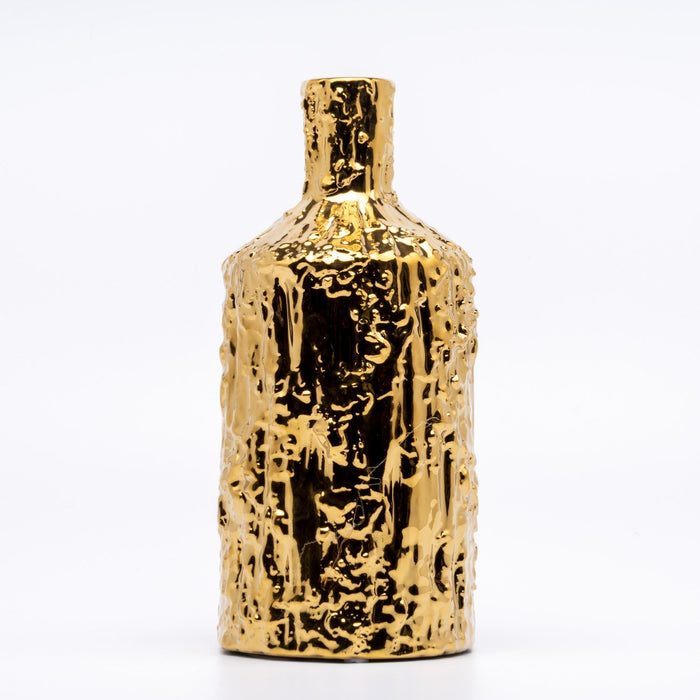 Vaso colata Oro slim 10X24CM