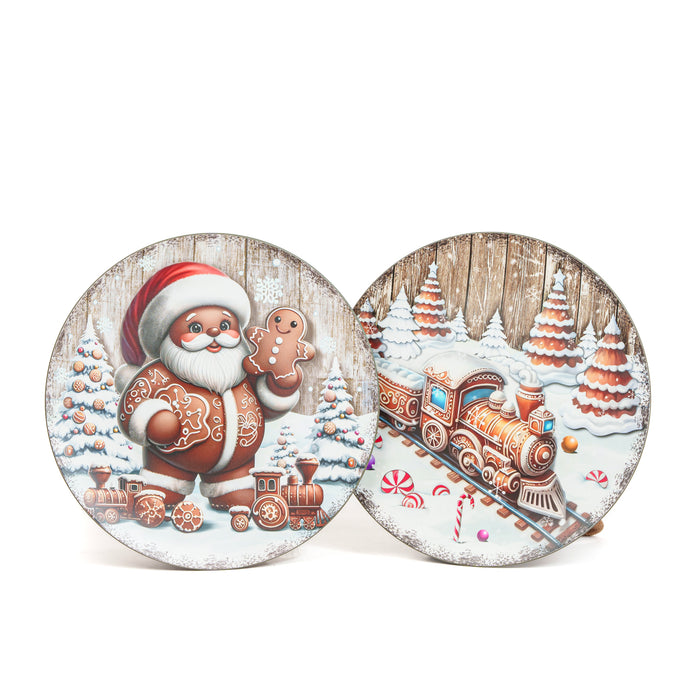 Sottopiatto candy assortiti, D.33CM