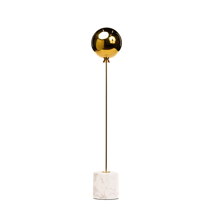 Palloncino da tavola decorativo, colore oro, 10X10X55CM