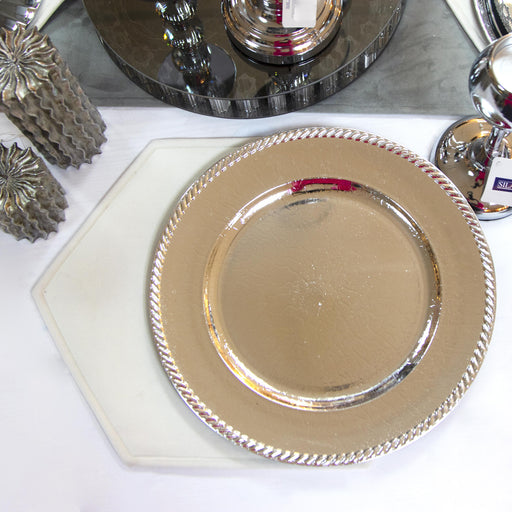 Tovaglietta sottopiatto in velluto Bianco esagonale 46x34cm, decorazione tavola, casa, eventi, festa, matrimonio, natale, complemento d'arredo, lavabile con acqua corrente o panno umido. In vendita sullo shop di Silani.
