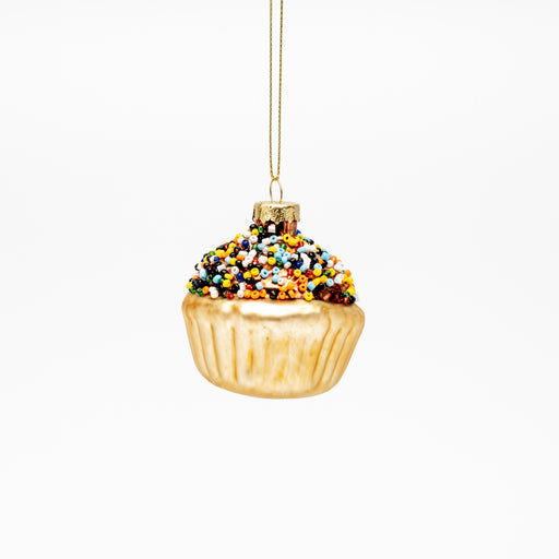 Addobbo vetro cupcake 7CM. Perfetto per decorare l'albero di Natale. Consigliamo di affiancarlo alle palline in vetro a tinta unita e di acquistare i diversi modelli per creare un armoniosa composizione. Scopri i nostri articoli su Silani Srl.  Scopri i nostri articoli su Silani Srl.