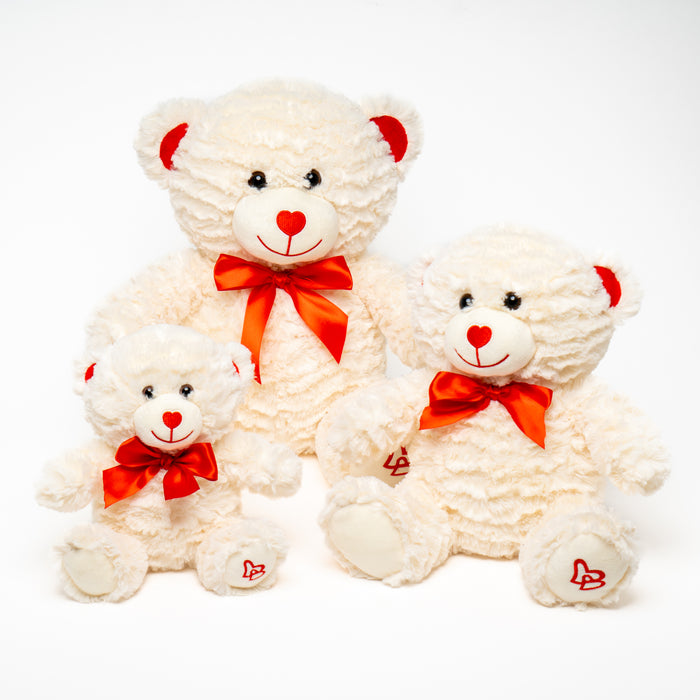 Peluche Orso Loving Fiocco 38CM