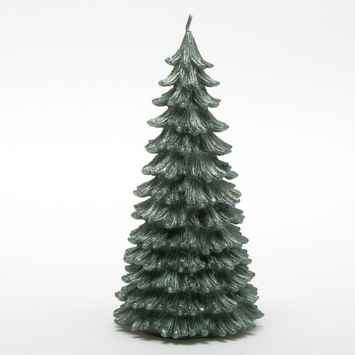 Candela albero frastagliata verde Ø 7X7X14CM, perfetta per abbellire gli ambenti durante le festività natalizie. Perfetta per accompagnare composizioni floreali e per allestire spazi e angoli a tema. Ideale come idea regalo e bomboniera. Scopri i nostri articoli su Silani Srl.