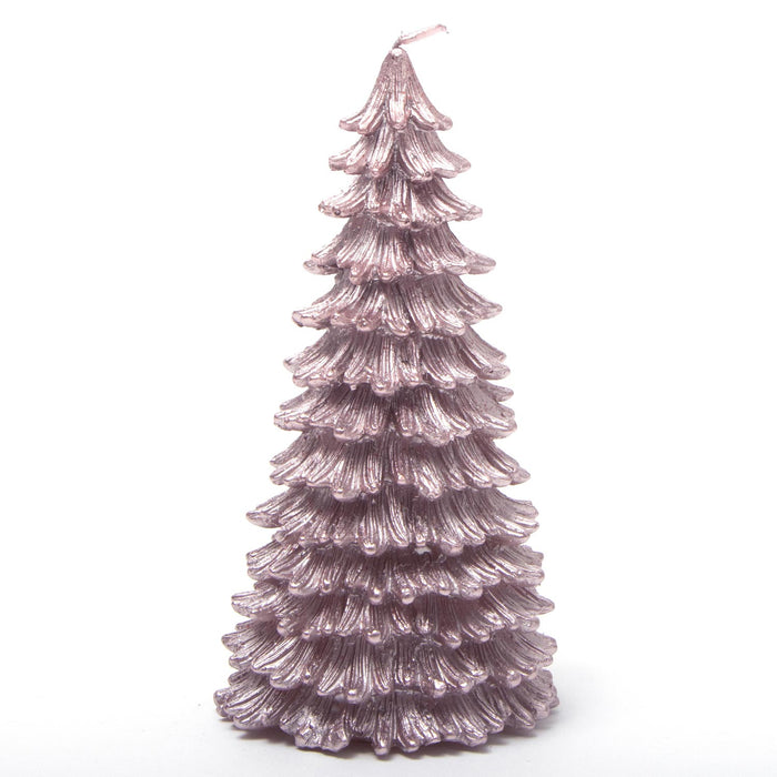 Candela albero frastagliata rosa Ø 9X9X18CM, perfetta per abbellire gli ambenti durante le festività natalizie. Perfetta per accompagnare composizioni floreali e per allestire spazi e angoli a tema. Ideale come idea regalo e bomboniera. Scopri i nostri articoli su Silani Srl.