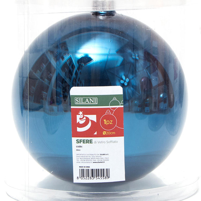 Palline di Natale Blu 20CM