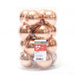 Palline in vetro per albero di Natale colore Bronzo, box da 16 sfere di dimensioni 8CM. Perfette anche per decorare ghirlande e festoni, giocando con le tonalità di colore. Confezionate in box di plastica trasparente. In vendita sullo shop di Silani